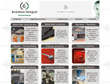 Tablet Screenshot of paneles-acusticos-aislantes-absorbentes.com